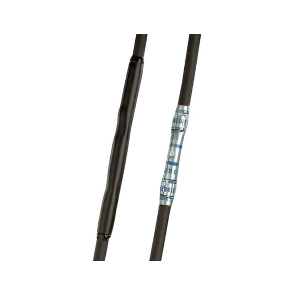 Adhesive Lined Heat Shrink Tube, Thin Wall, 3:1 I.D. Shrink Ratio, Black, 48 in, 25 PK